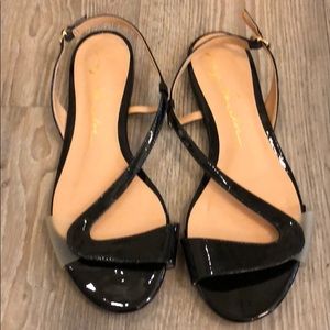 Black sandals, new with tags